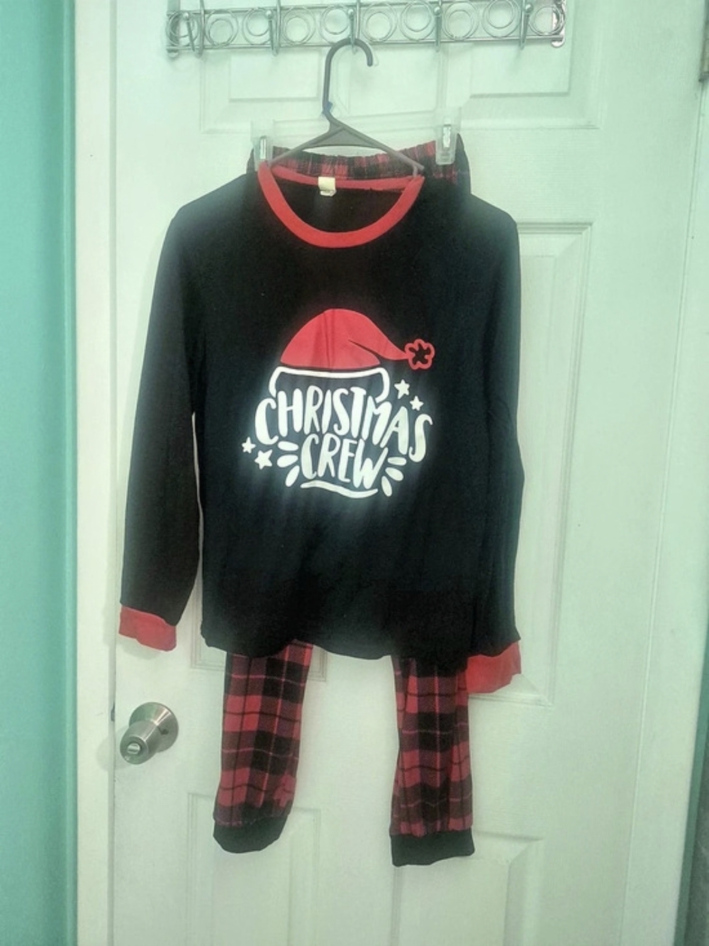 Christmas Plaid Pajama Set